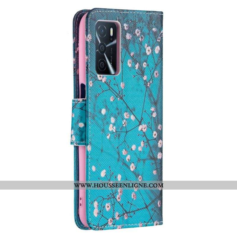 Housse Oppo A16 / A16s Arbre en Fleurs