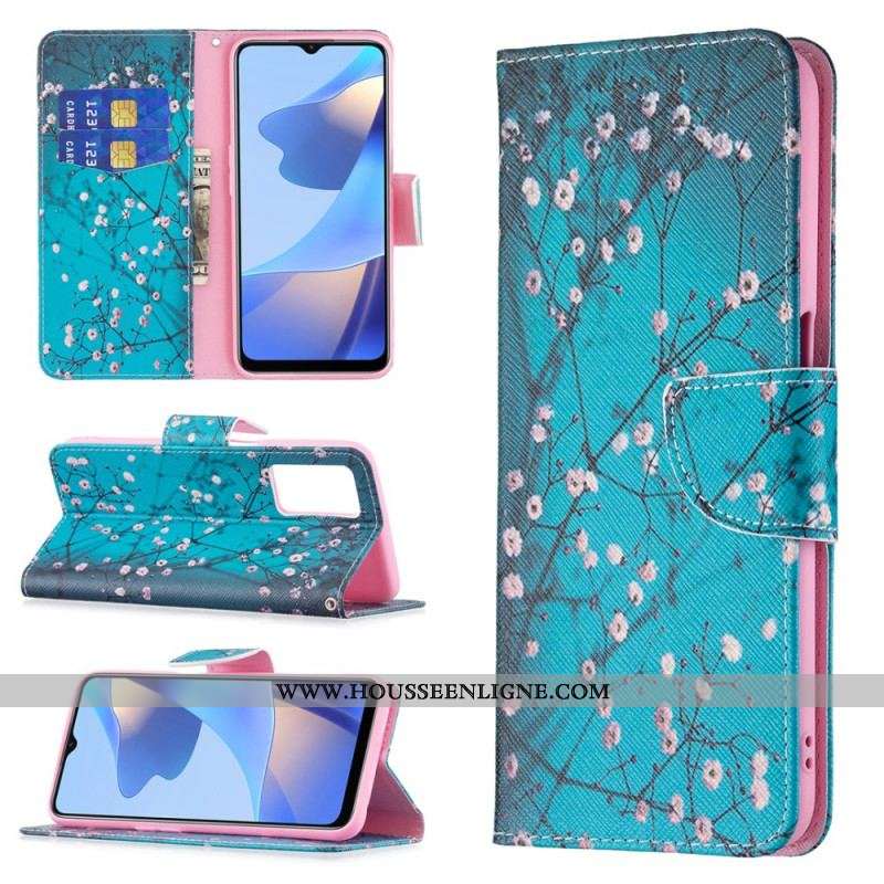 Housse Oppo A16 / A16s Arbre en Fleurs