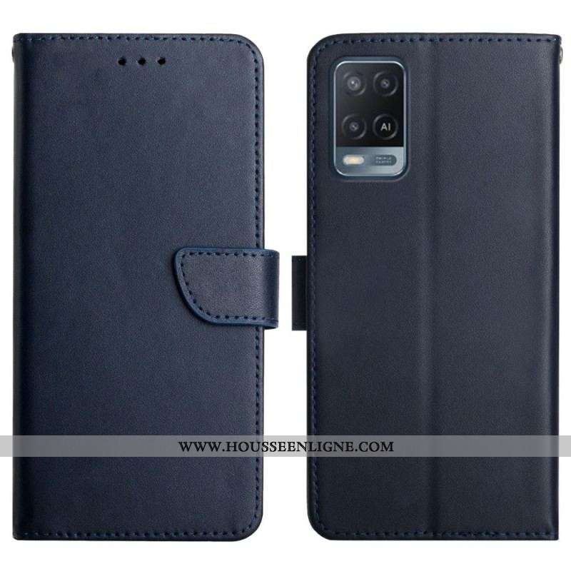 Housse Oppo A16 / A16s Cuir Nappa Véritable
