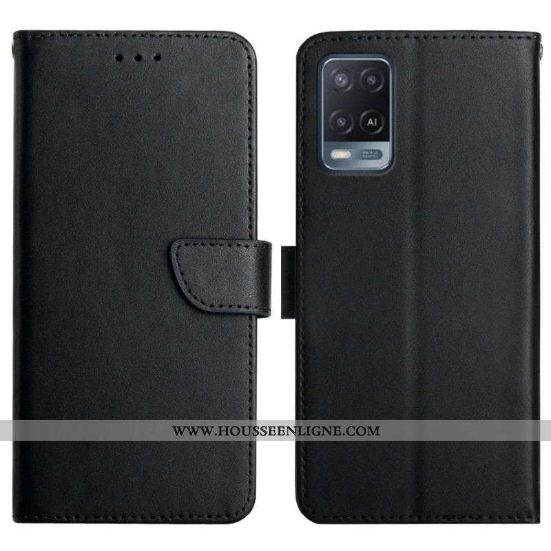 Housse Oppo A16 / A16s Cuir Nappa Véritable