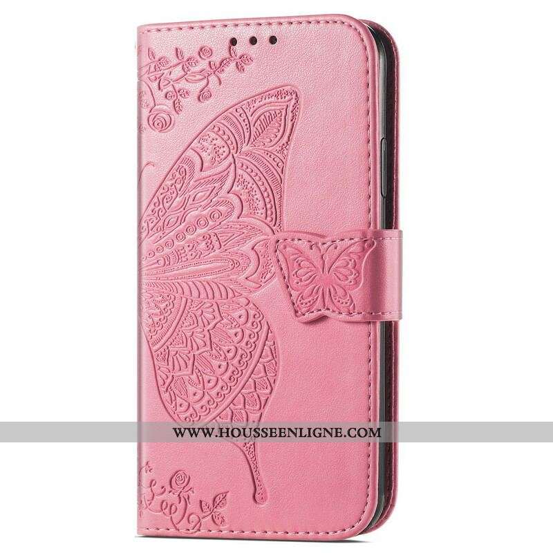 Housse Oppo A16 / A16s Demi Papillons