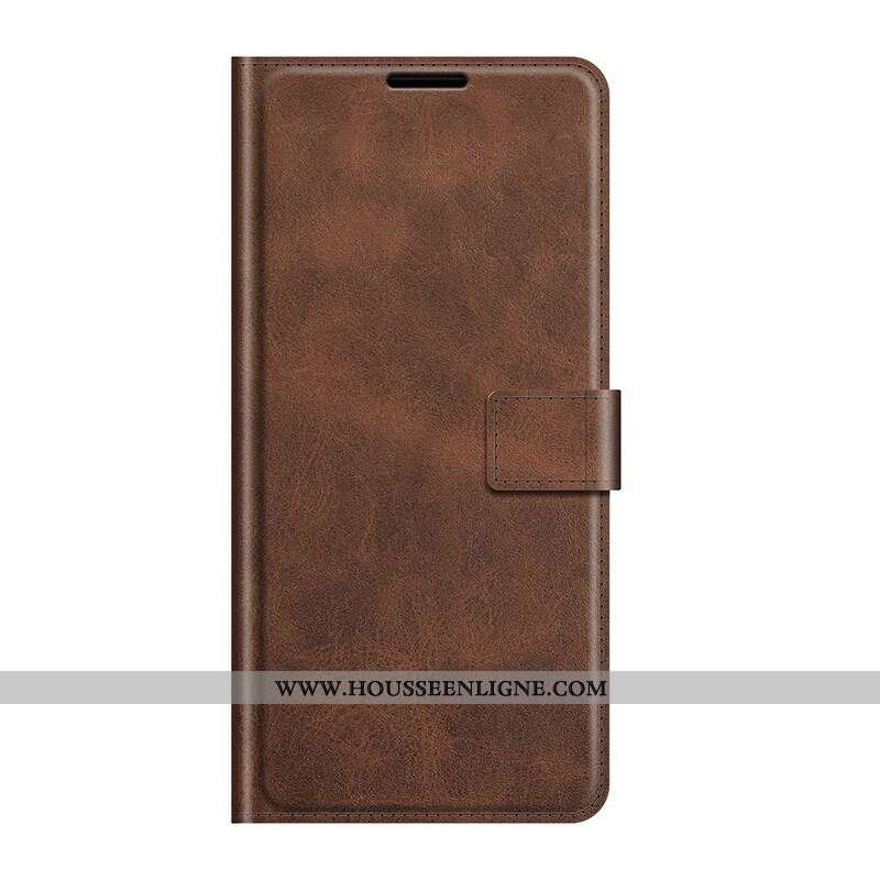 Housse Oppo A16 / A16s Effet Cuir Slim Extrême