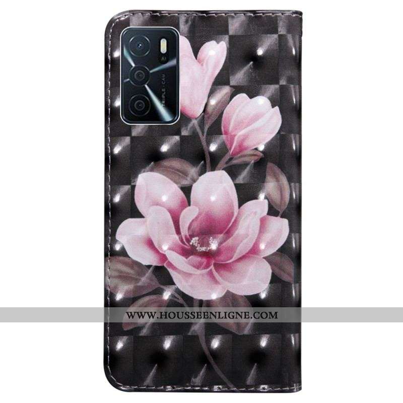 Housse Oppo A16 / A16s Fleurs Blossom