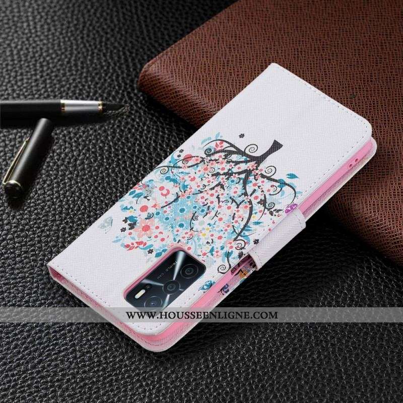 Housse Oppo A16 / A16s Flowered Tree