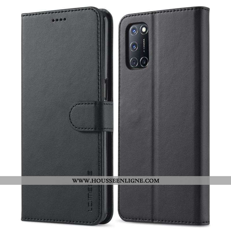 Housse Oppo A16 / A16s LC.IMEEKE Effet Cuir