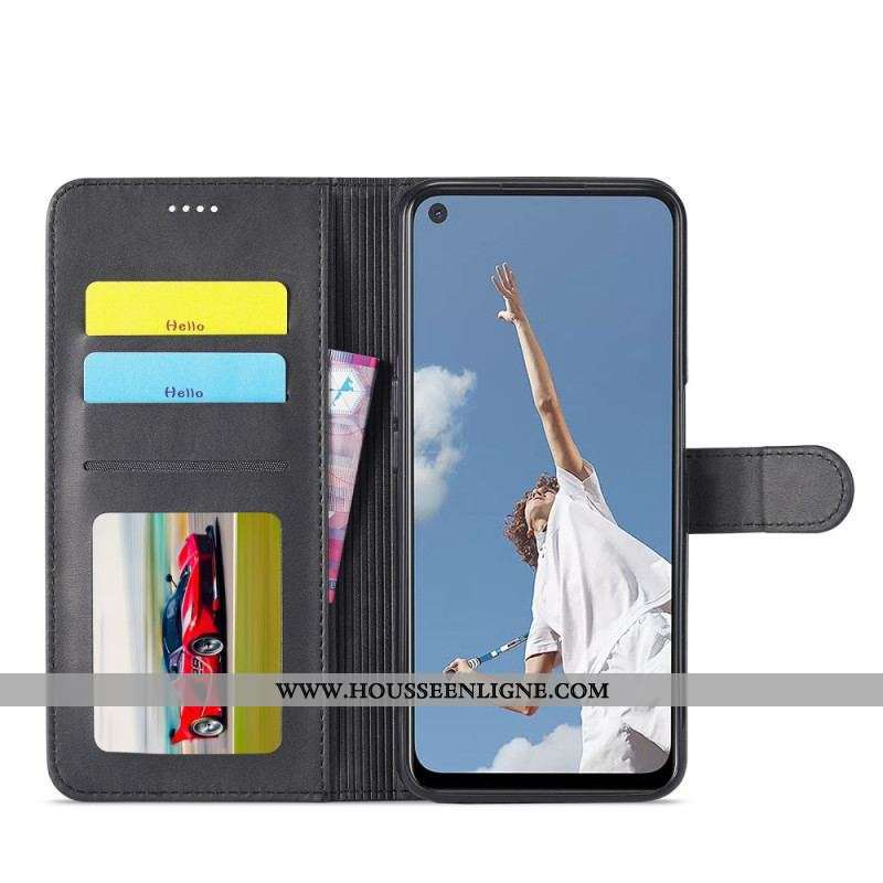 Housse Oppo A16 / A16s LC.IMEEKE Effet Cuir