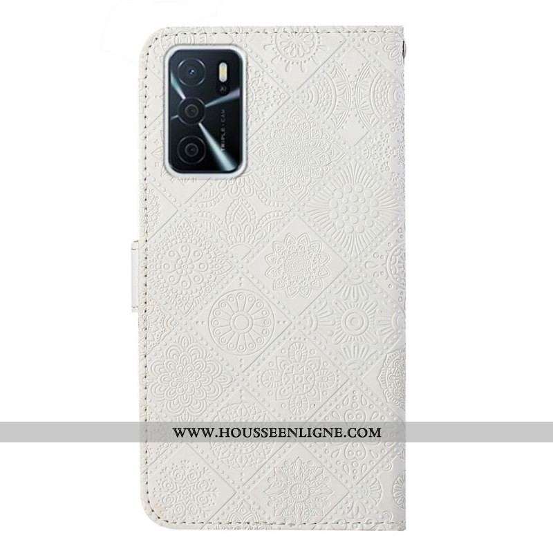 Housse Oppo A16 / A16s Motif Tapisserie
