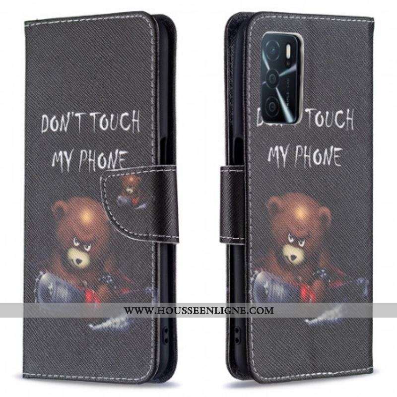 Housse Oppo A16 / A16s Ours Dangereux