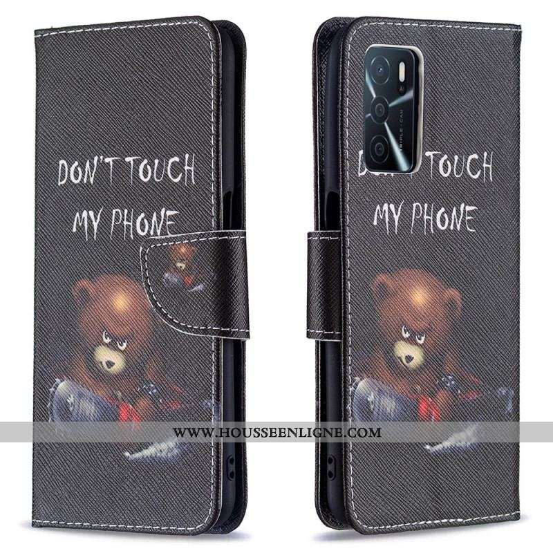 Housse Oppo A16 / A16s Ours Dangereux