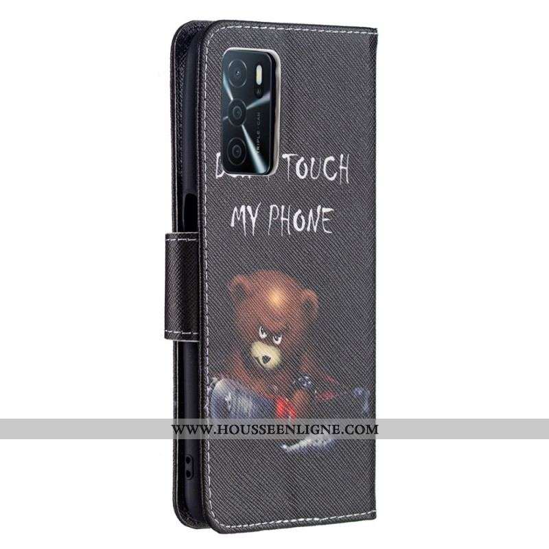 Housse Oppo A16 / A16s Ours Dangereux
