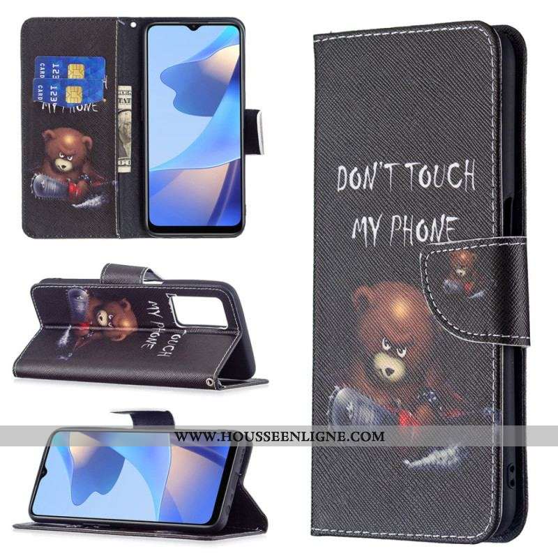 Housse Oppo A16 / A16s Ours Dangereux