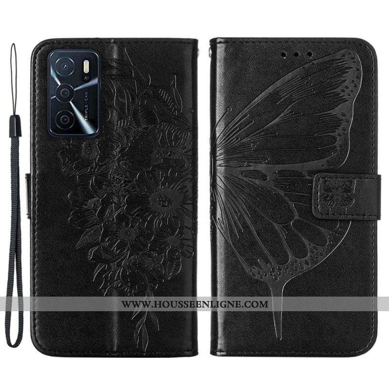Housse Oppo A16 / A16s Papillon Design