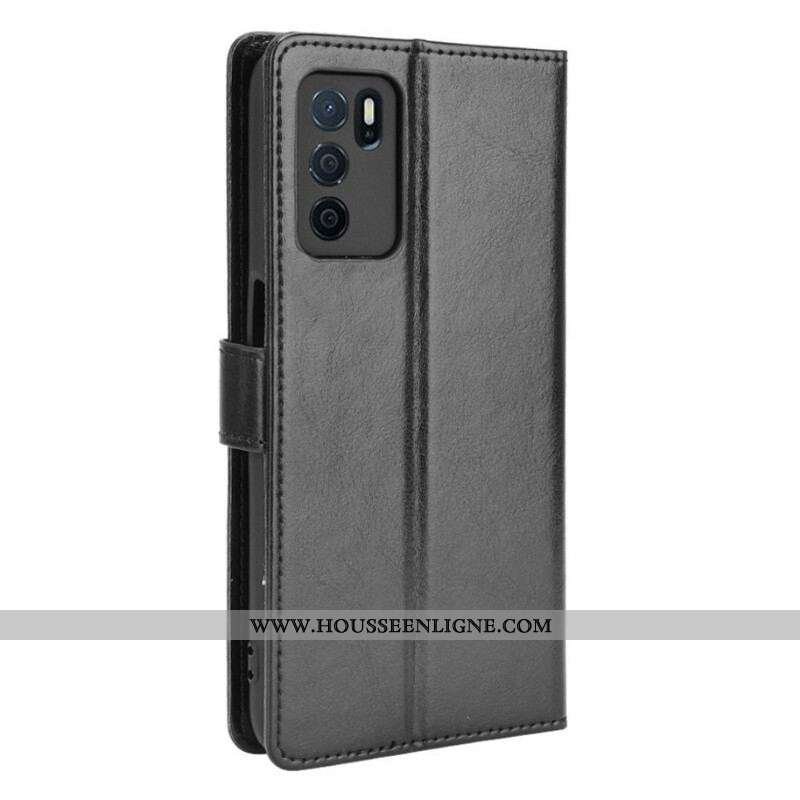 Housse Oppo A16 / A16s Simili Cuir Flashy