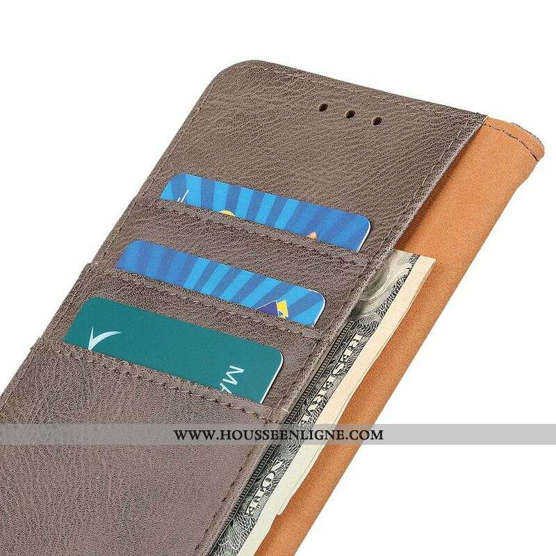 Housse Oppo A16 / A16s Simili Cuir KHAZNEH
