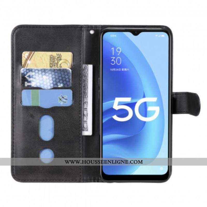 Housse Oppo A16 / A16s Vintage Porte-Monnaie