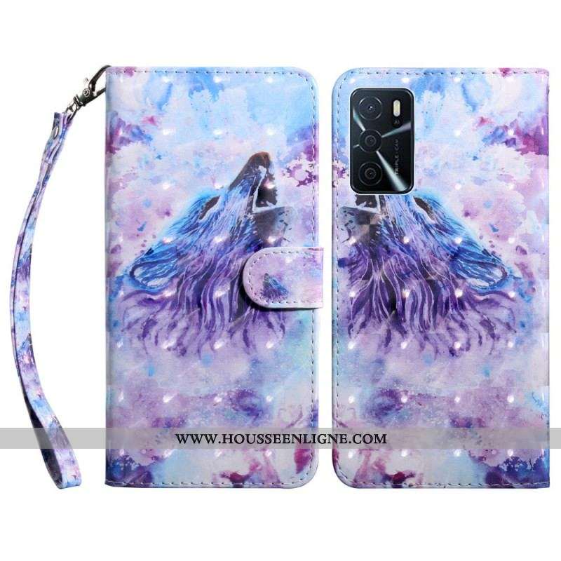 Housse Oppo A16 / A16s le Loup