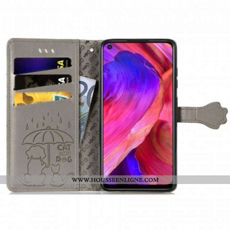 Housse Oppo A54 5G / A74 5G Animaux Animés