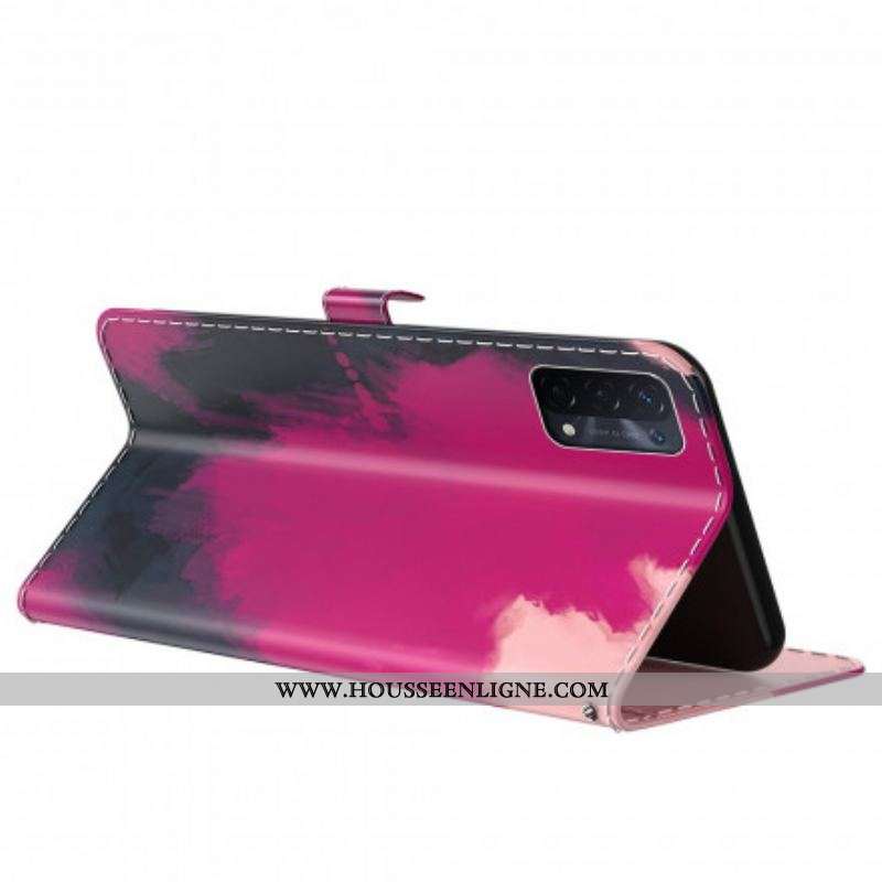 Housse Oppo A54 5G / A74 5G Aquarelle
