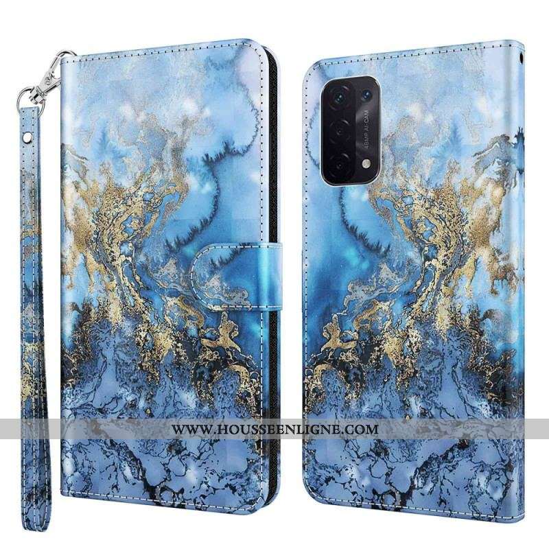 Housse Oppo A54 5G / A74 5G Art à Lanière