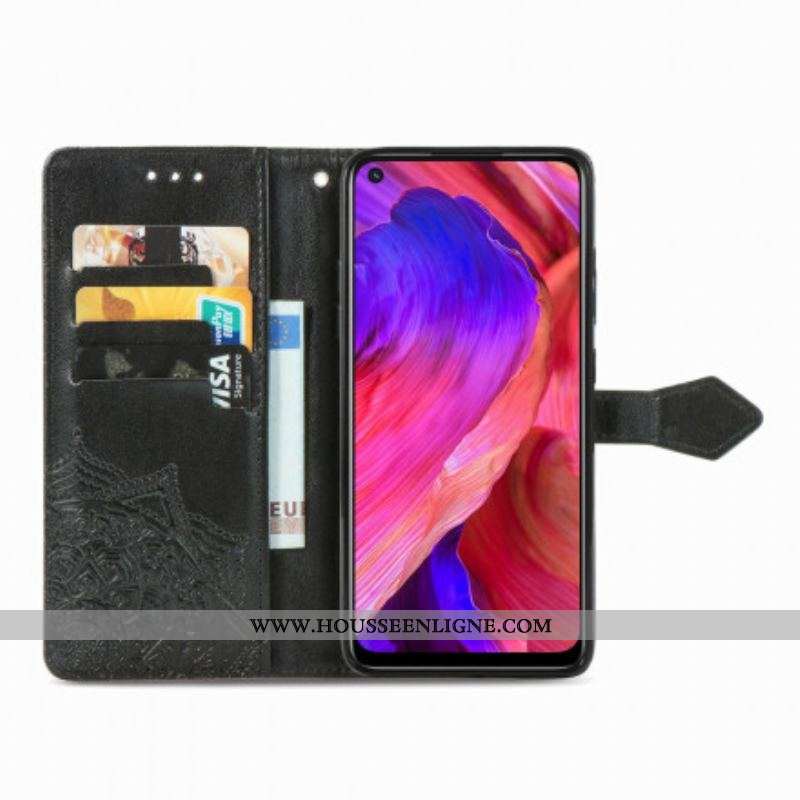 Housse Oppo A54 5G / A74 5G Mandala Moyen Age
