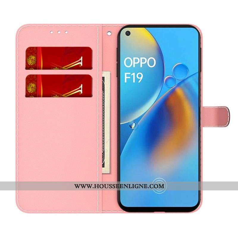 Housse Oppo A74 4G Aquarelle