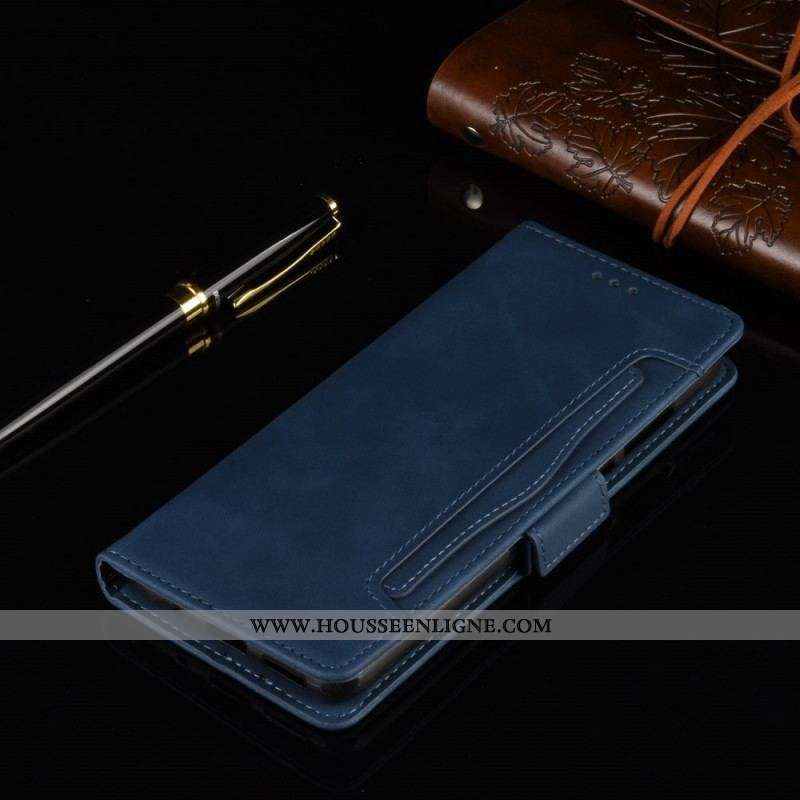 Housse Oppo A74 4G Classe Première Multi-Cartes