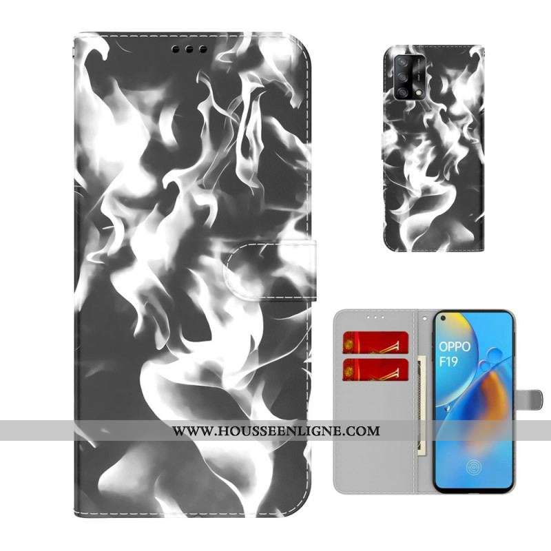 Housse Oppo A74 4G Motif Abstrait