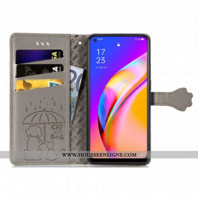 Housse Oppo A94 5G Animaux Animés