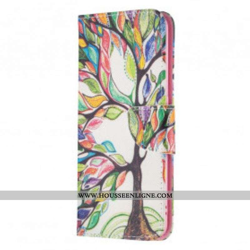 Housse Oppo A94 5G Arbre Coloré