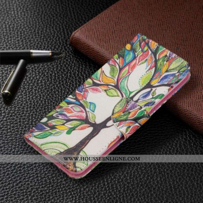 Housse Oppo A94 5G Arbre Coloré