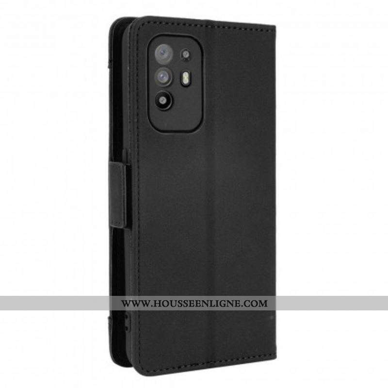 Housse Oppo A94 5G Classe Première Multi-Cartes