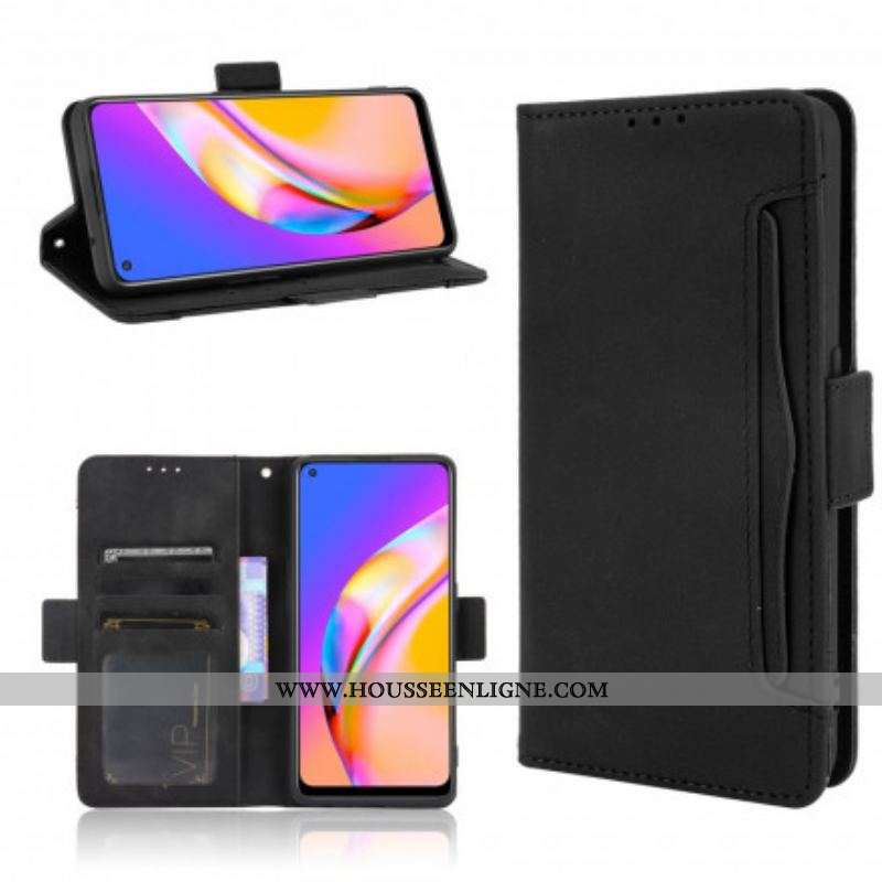 Housse Oppo A94 5G Classe Première Multi-Cartes
