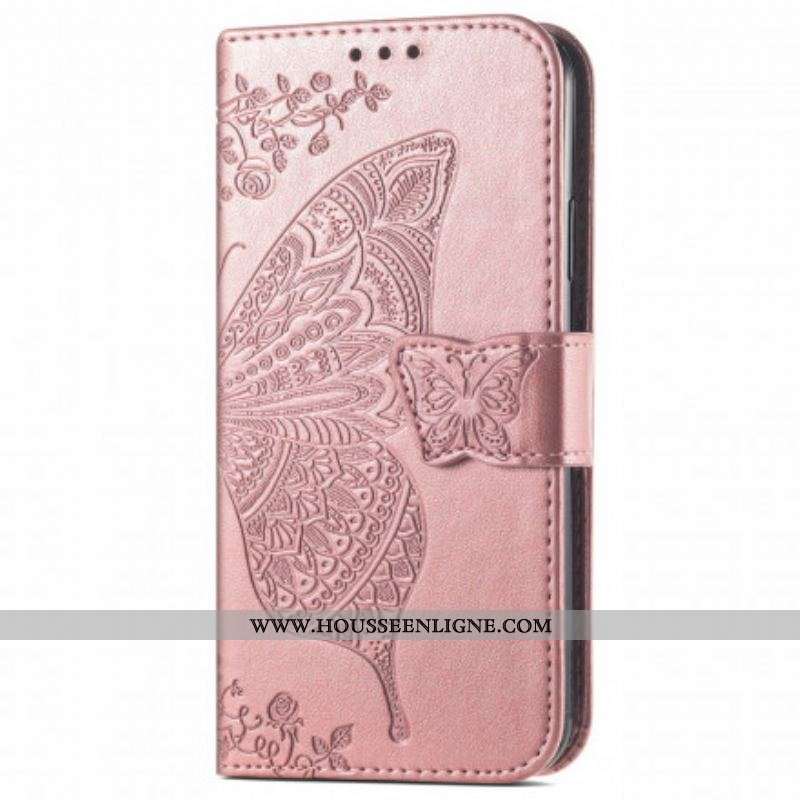 Housse Oppo A94 5G Demi Papillons