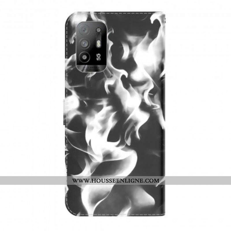 Housse Oppo A94 5G Motif Abstrait