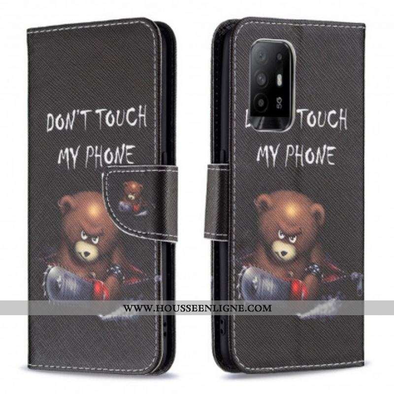 Housse Oppo A94 5G Ours Dangereux