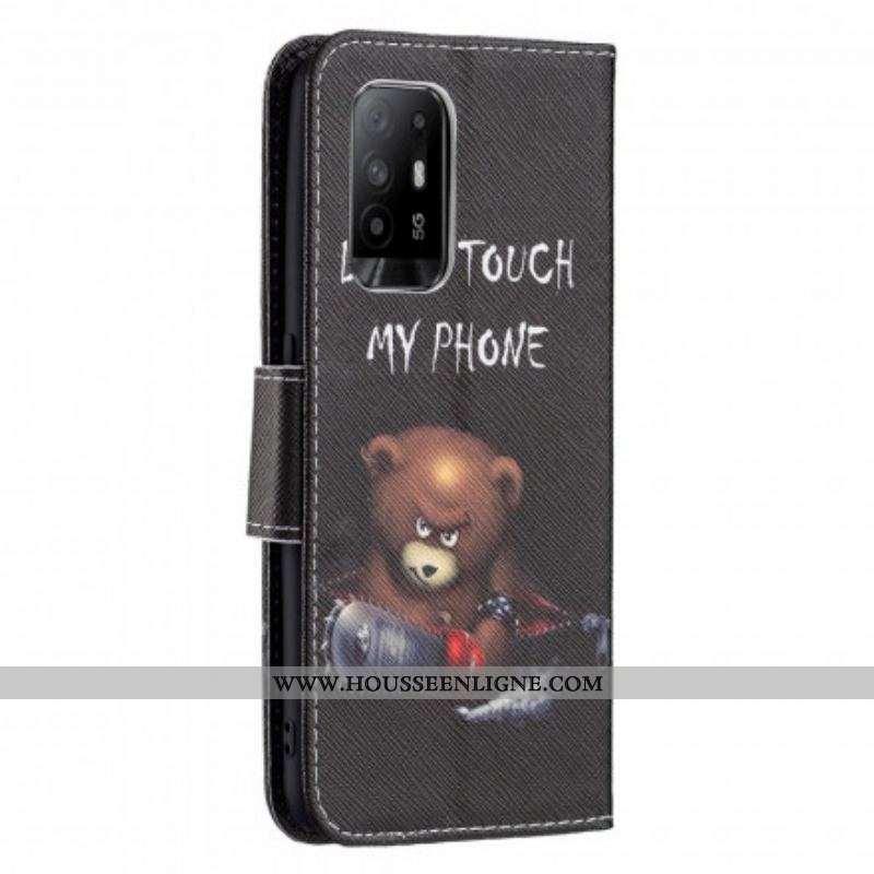 Housse Oppo A94 5G Ours Dangereux