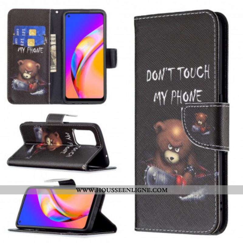 Housse Oppo A94 5G Ours Dangereux