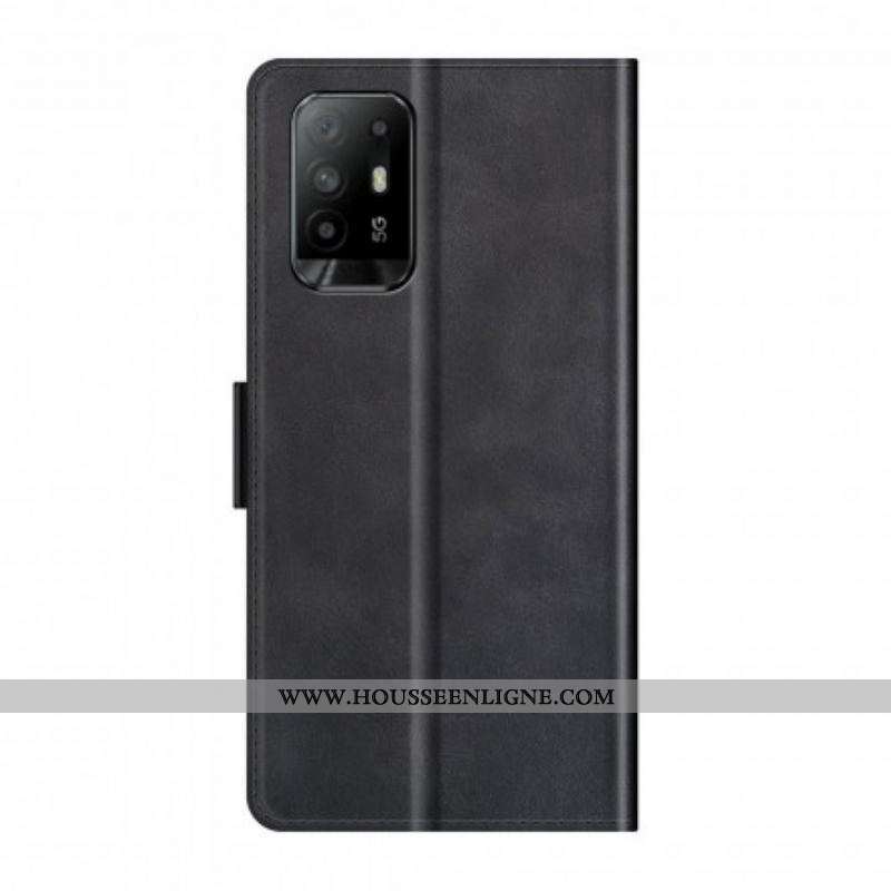 Housse Oppo A94 5G Rabat Double