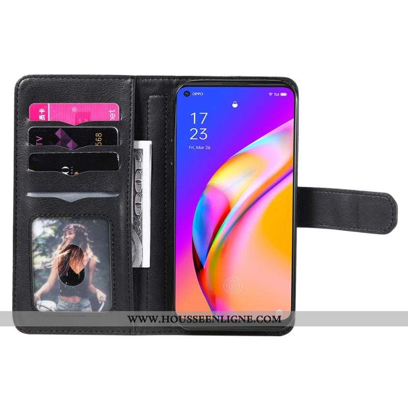 Housse Oppo A94 5G Simili Cuir Porte-Cartes