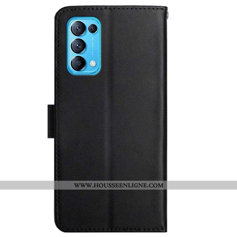Housse Oppo Find X3 Lite Cuir Nappa Véritable