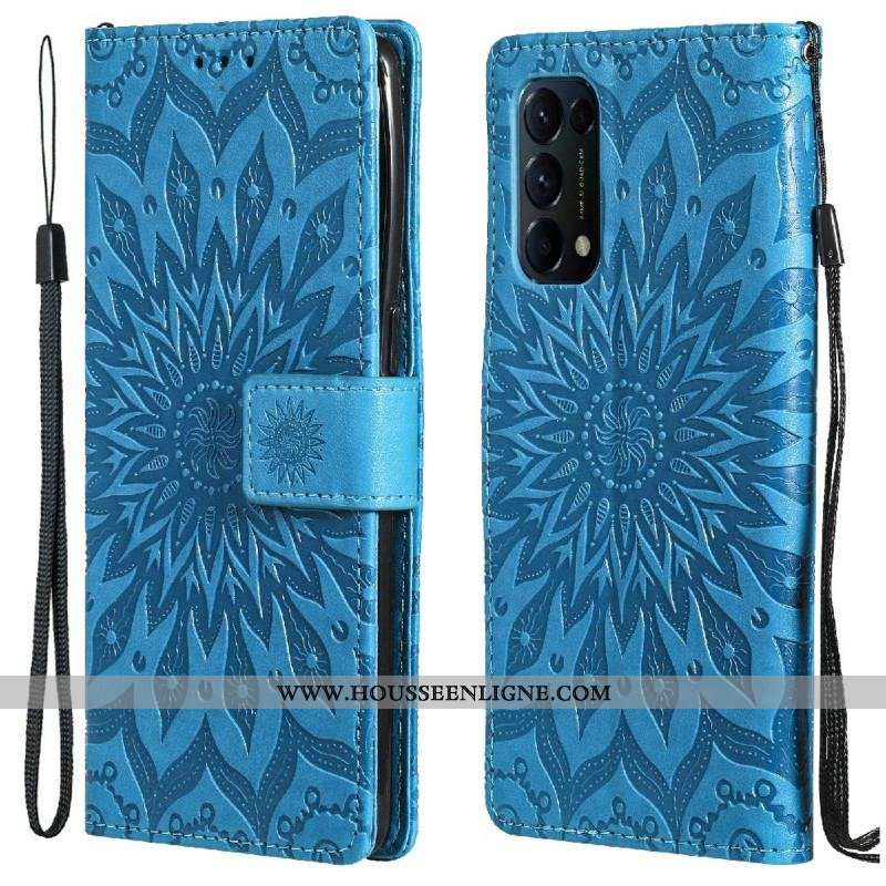 Housse Oppo Find X3 Lite Fleur de Soleil