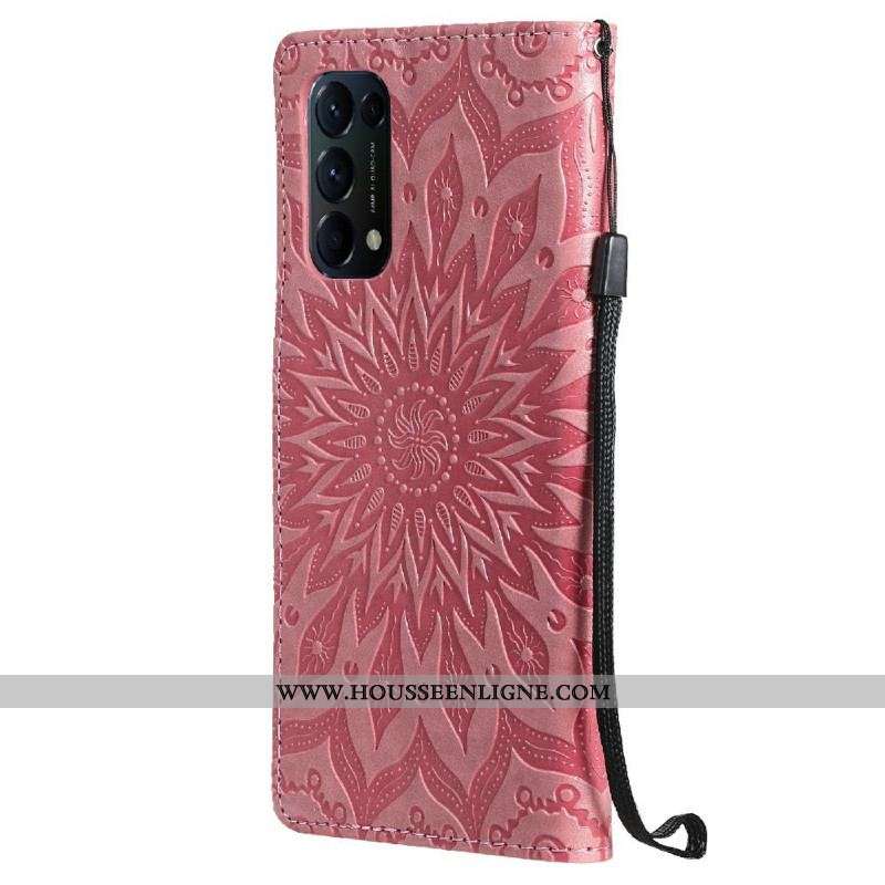 Housse Oppo Find X3 Lite Fleur de Soleil
