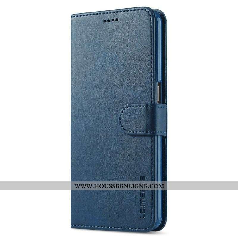 Housse Oppo Find X3 Lite LC.IMEEKE Effet Cuir