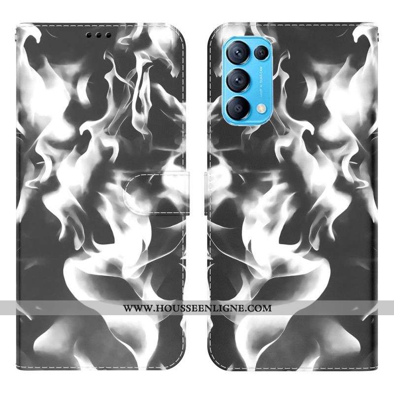 Housse Oppo Find X3 Lite Motif Abstrait