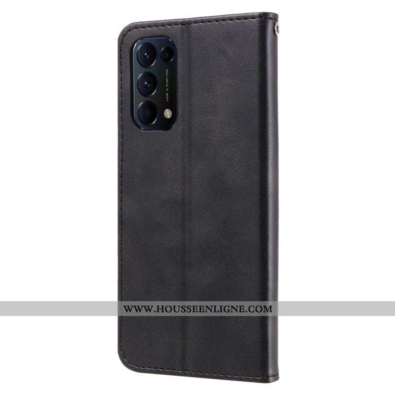 Housse Oppo Find X3 Lite Porte-monnaie
