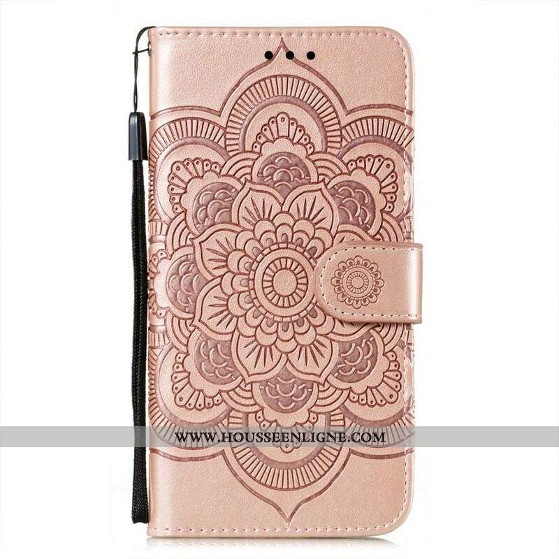 Housse Oppo Find X3 Neo Mandala Entier à Lanière
