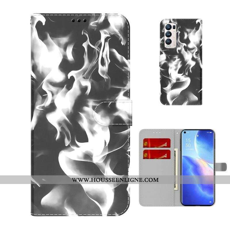 Housse Oppo Find X3 Neo Motif Abstrait