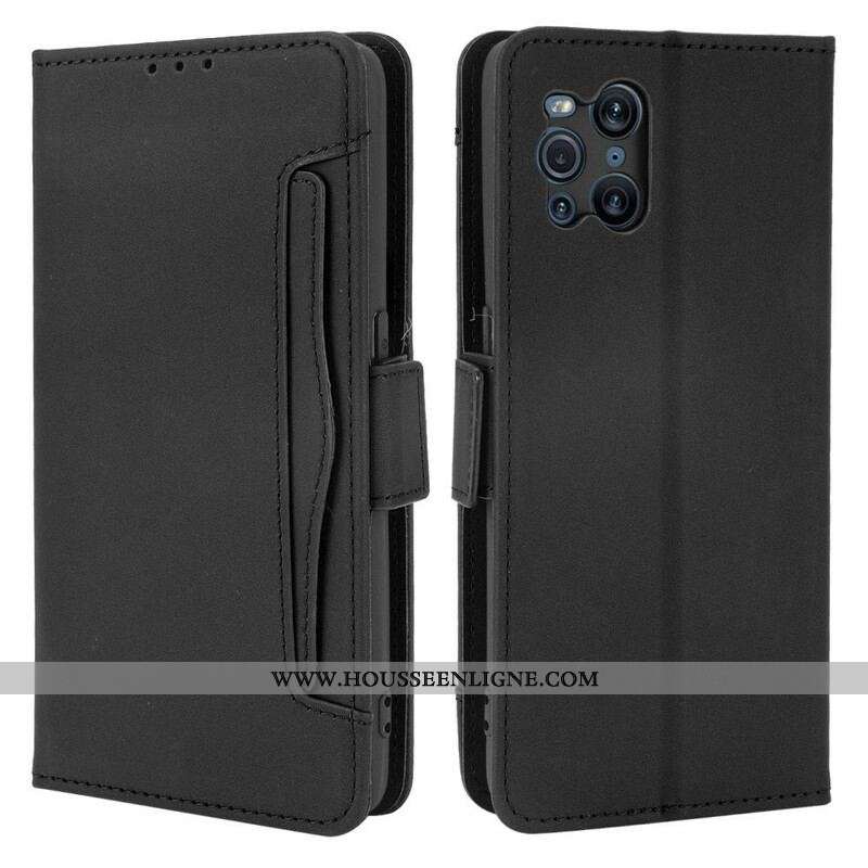 Housse Oppo Find X3 / X3 Pro Classe Première Multi-Cartes