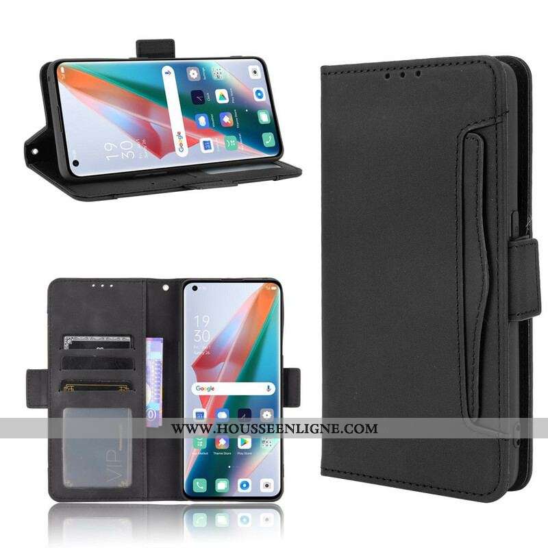 Housse Oppo Find X3 / X3 Pro Classe Première Multi-Cartes