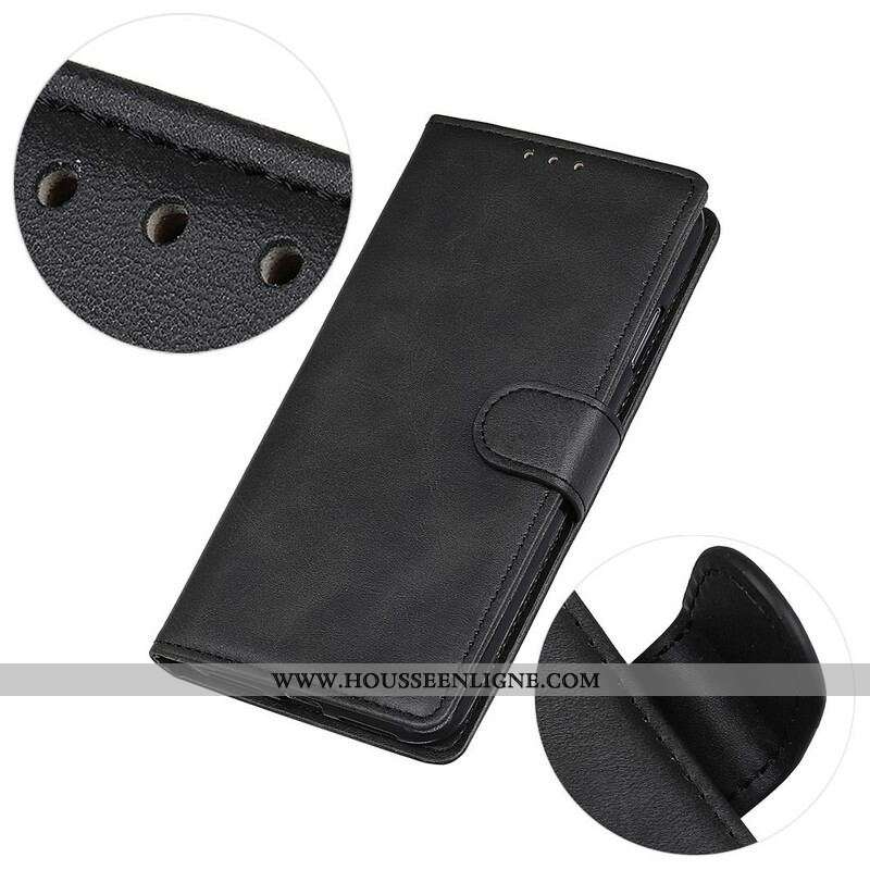 Housse Oppo Find X3 / X3 Pro Matte Effet Cuir Vintage